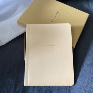 Sezane note book gold